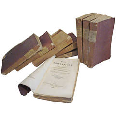 Set of 9 19th century French Books