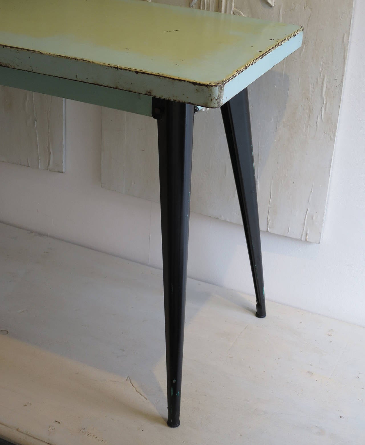 1930s French Tolix Console Tables For Sale 1