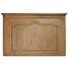 French 18th Century Antique Pine Panel