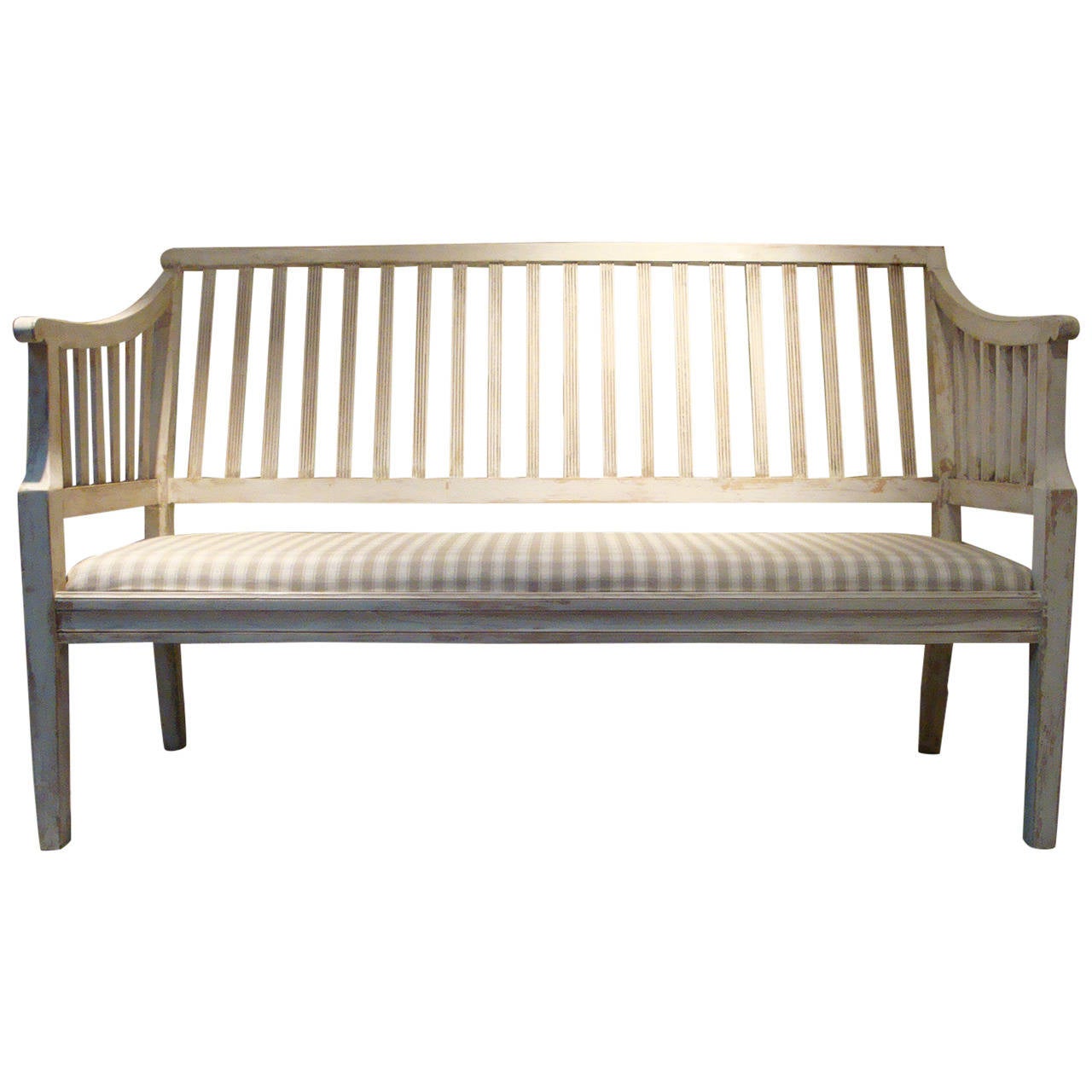 Early 20th Century Swedish Bench For Sale