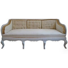 Antique Swedish Sofa, Early 20th Century