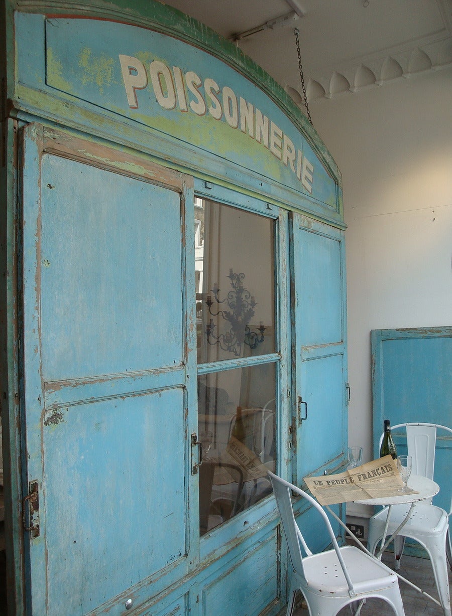 French 19th Century Antique Fish Shop Front For Sale 3