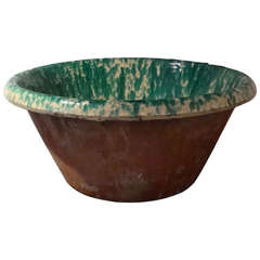 Antique 19th century Italian Spatter Bowls (Medium)