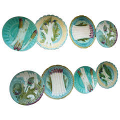 Harlequin Asparagus Plates