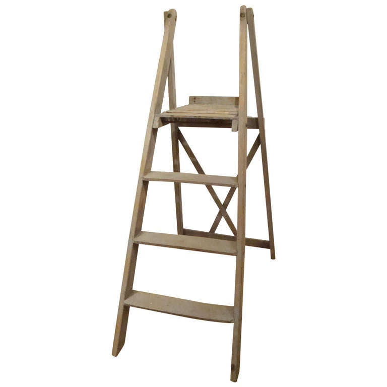 French Step Ladder at 1stdibs