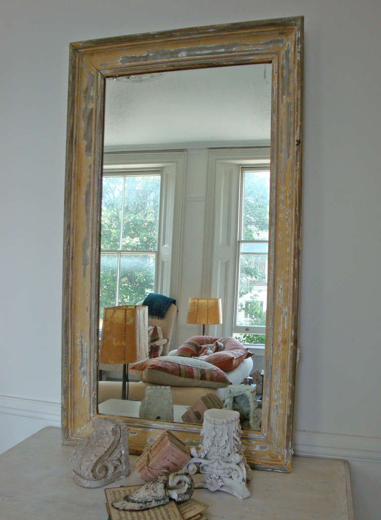 Guianese 19th Century Picture Frame Mirror