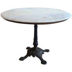 French Cast Iron Table