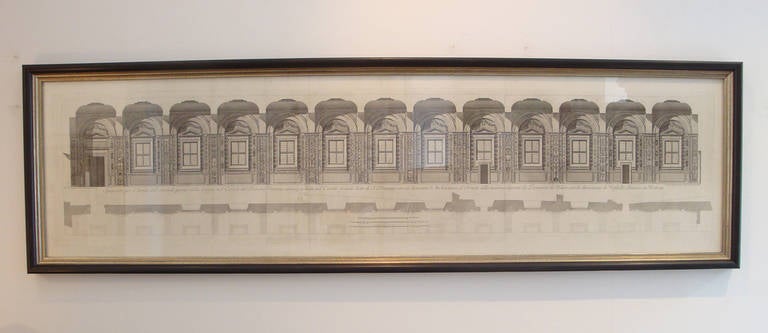 Vatican Engraving 18th Century