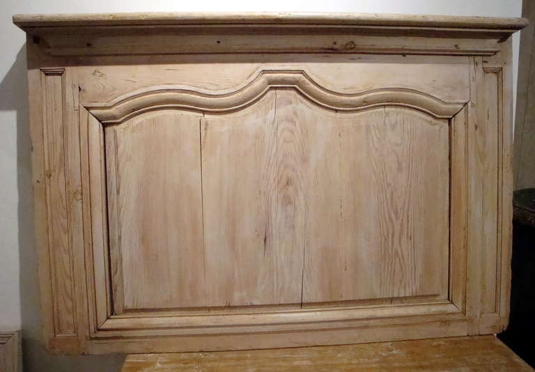 French 18th Century Antique Pine Panel
