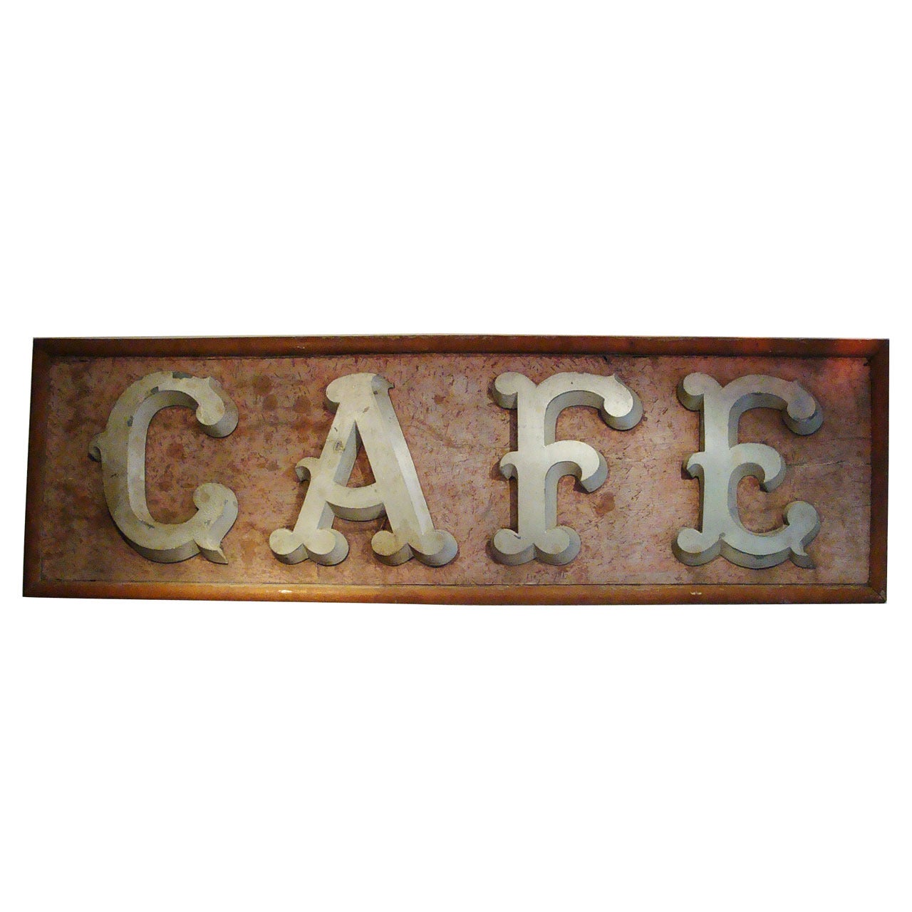French Cafe Sign