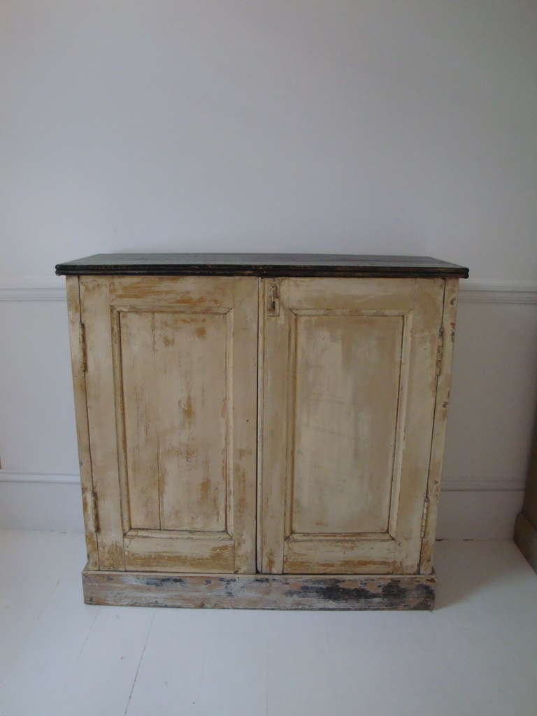 Pair of French 19th century Buffets from an old Pharmacy. Would work well either side of a fireplace