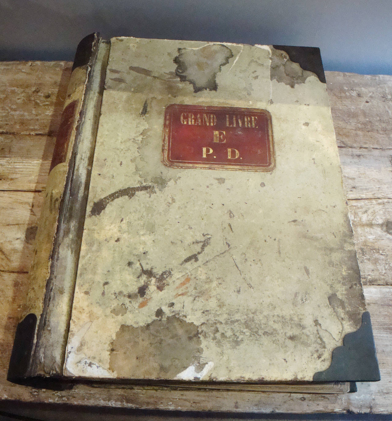 Giant French 19th Century Ledger 2