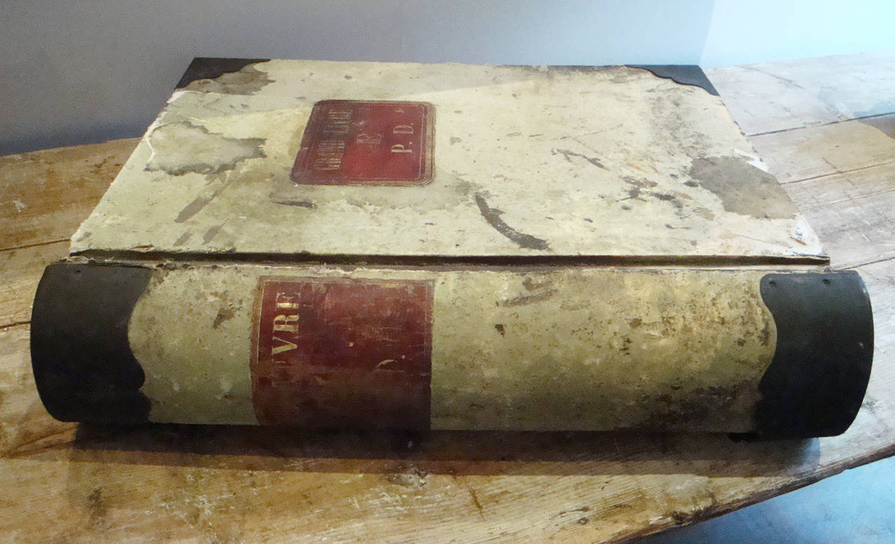Giant French 19th Century Ledger 1