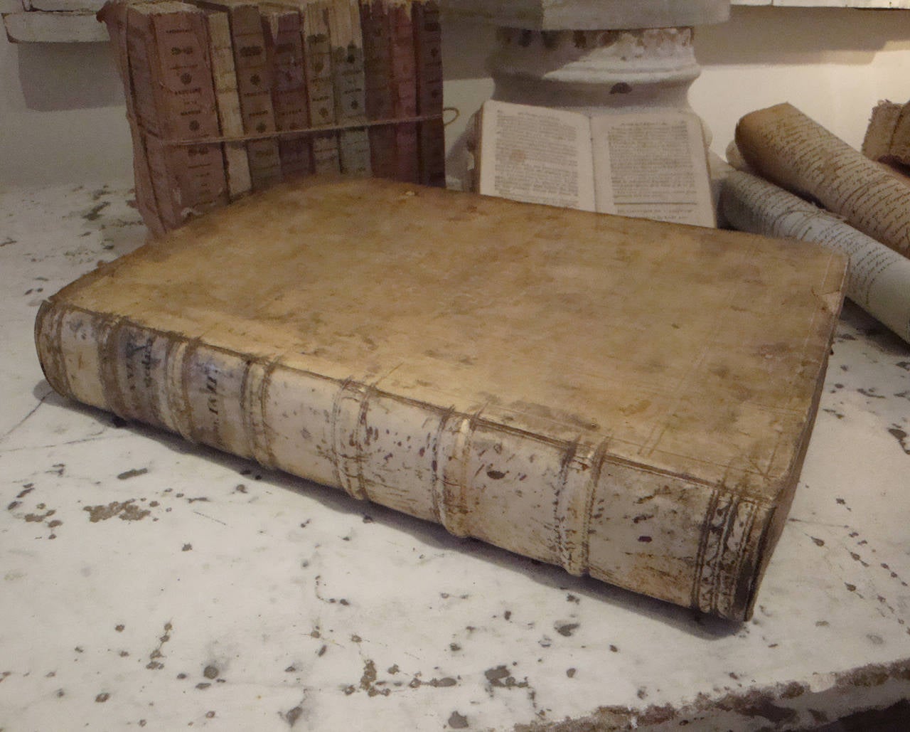 17th century Vellum Book