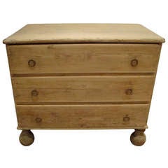 Early 19th Century Swedish Antique Chest of Drawers