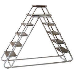 1930's Modernist Stepladder