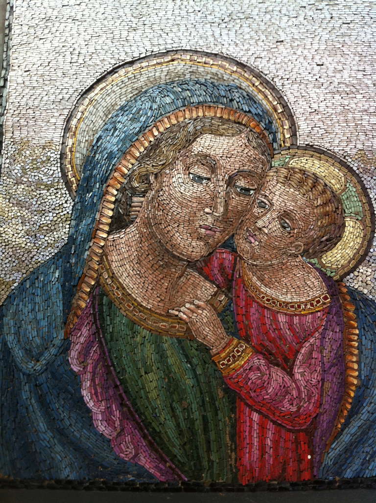 Antique Late 19th Century Italian Micro Mosaic