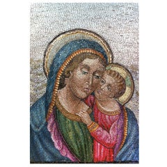 Antique Late 19th Century Italian Micro Mosaic