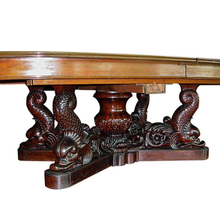 Empire Late 19th Century Mahogany French Table by Jacob Desmalter For Sale