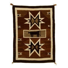 Navajo Pictorial Textile, circa 1920