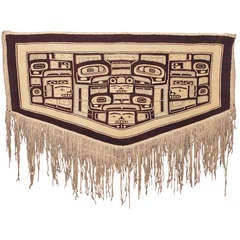 Early Northwest Coast Chilkat Robe - Mid 19th Century