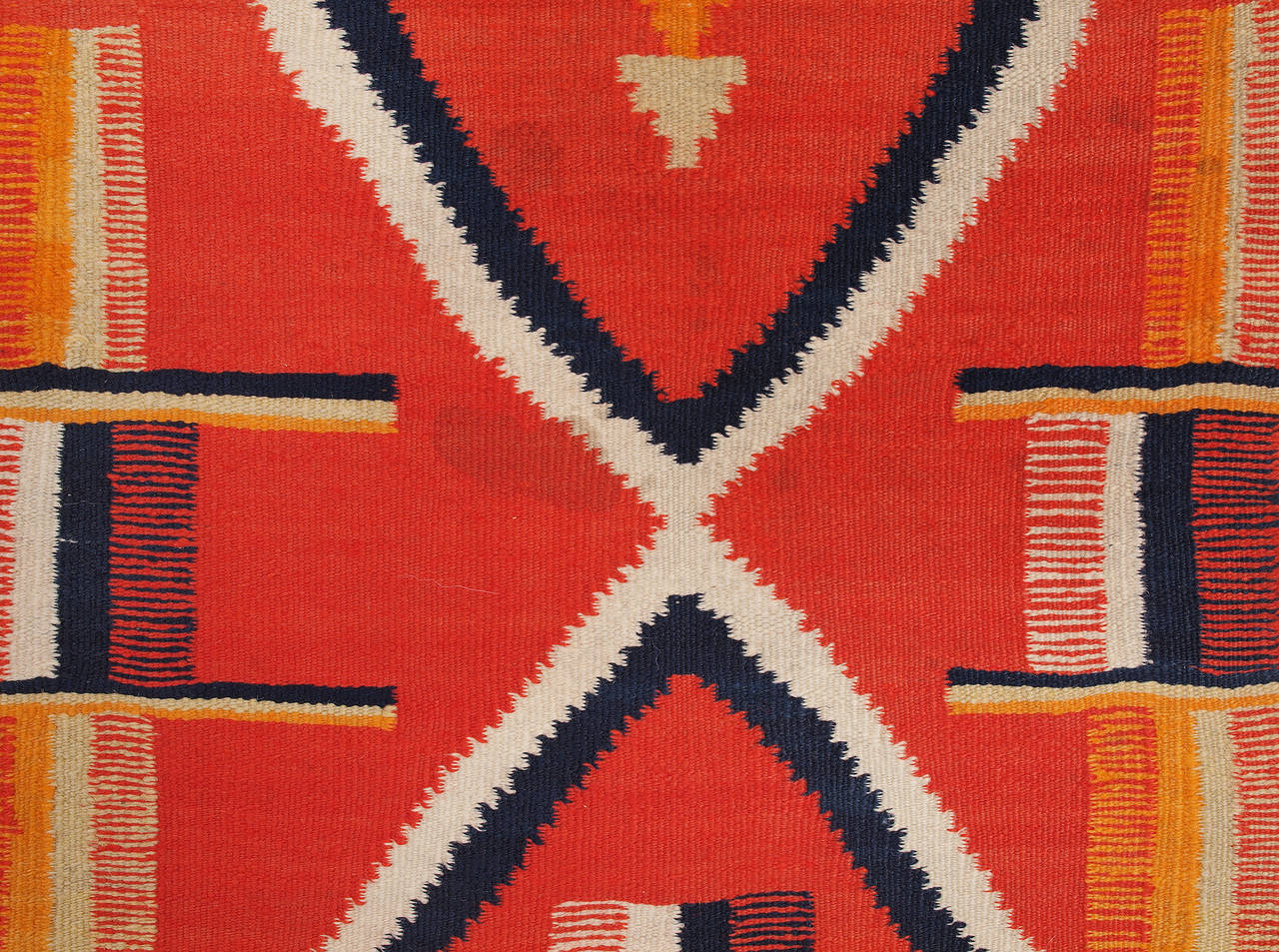 Native American Late Classic Period Navajo Wearing Blanket, circa 1875