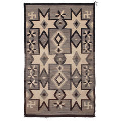 Antique Trading Post Rug, Navajo, circa 1930