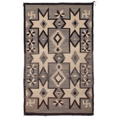 Vintage Trading Post Rug, Navajo, circa 1930