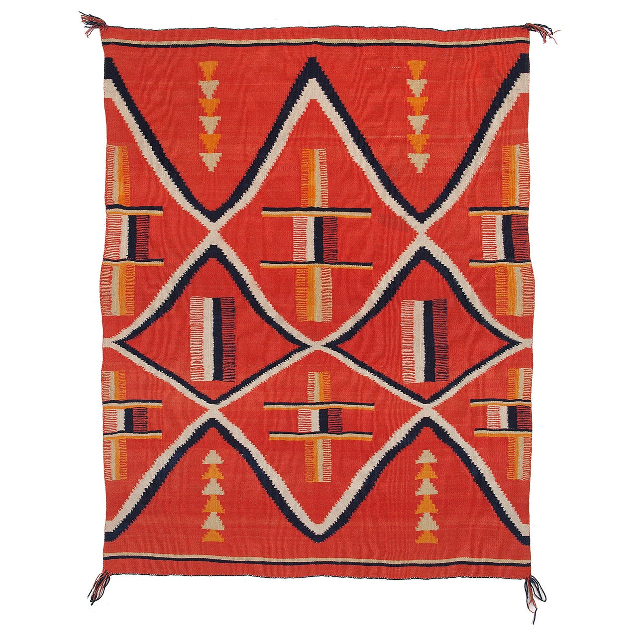 Late Classic Period Navajo Wearing Blanket, circa 1875