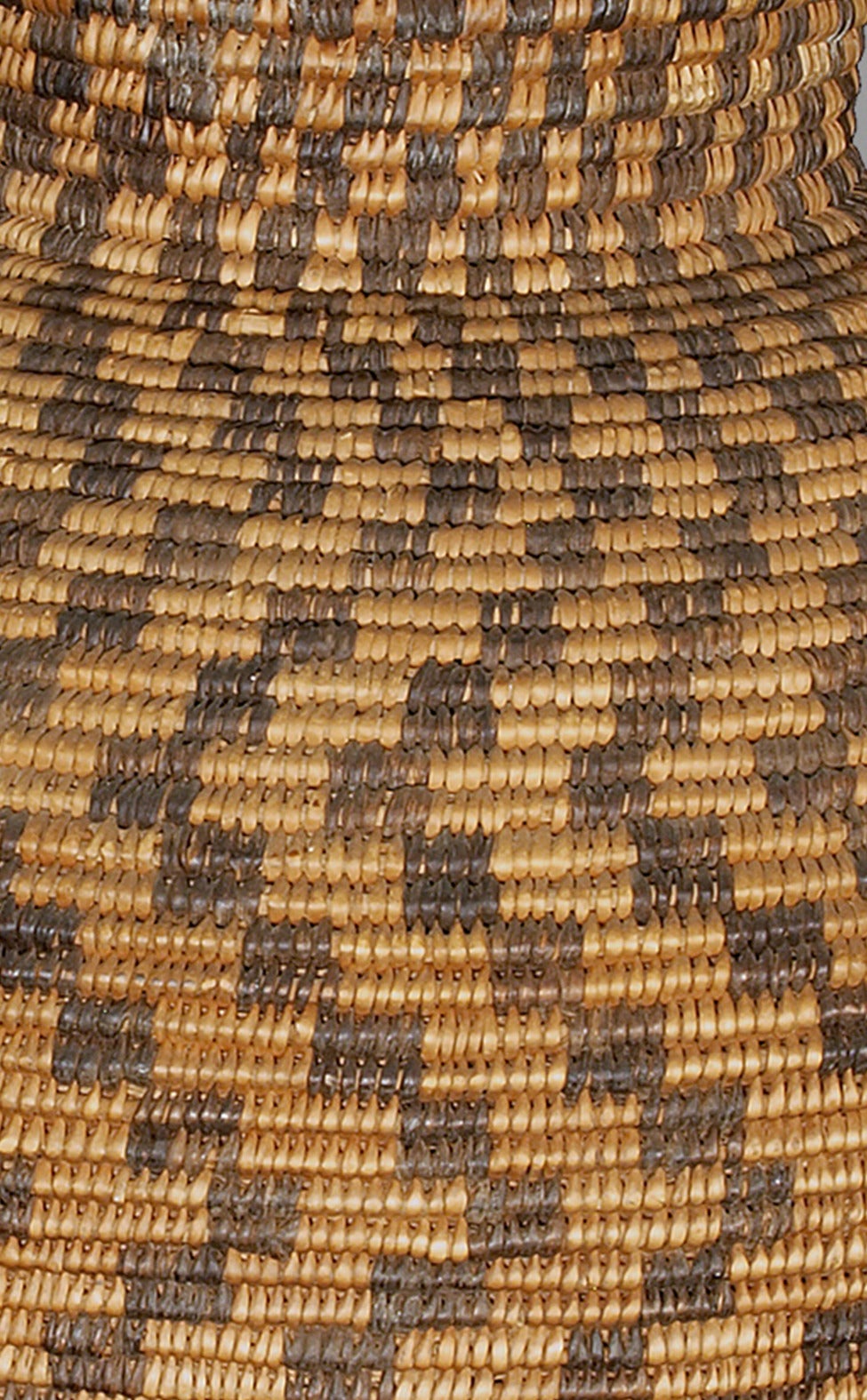 Woven Antique Native American Basketry Olla, Apache, 19th Century