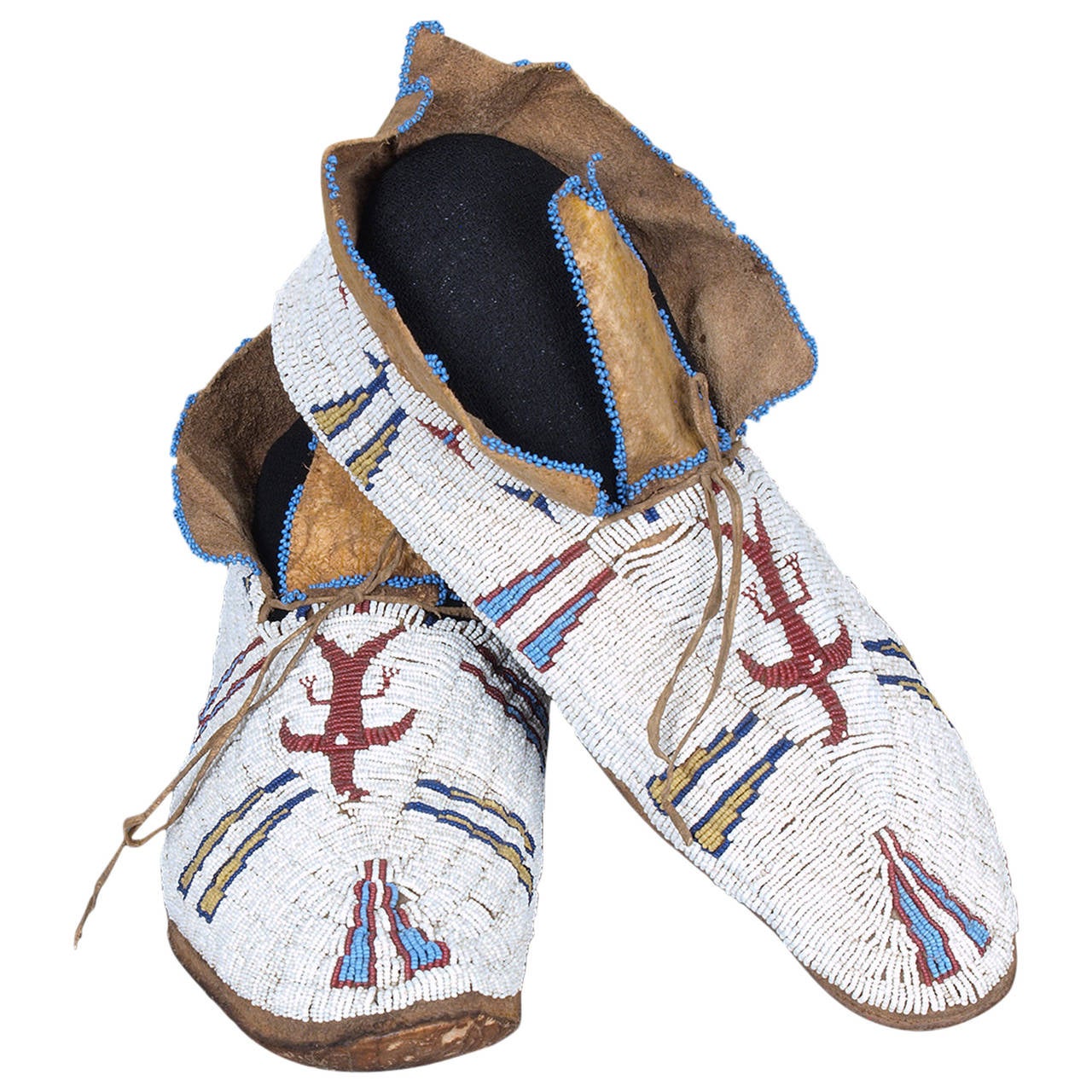 Native American Beaded Moccasins For Sale Division of Global Affairs