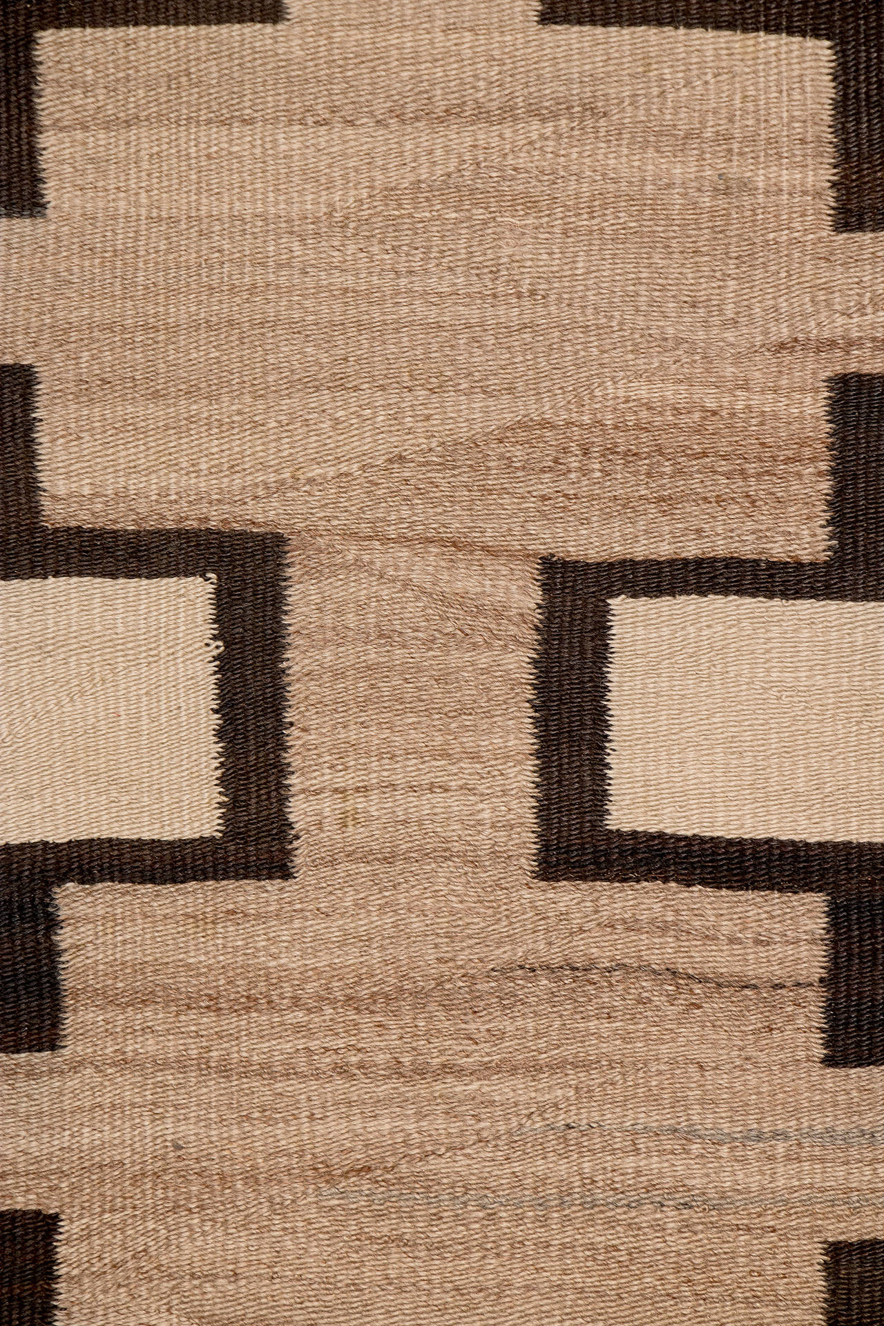 Wool Antique Native American Trading Post Rug, Navajo, circa 1935