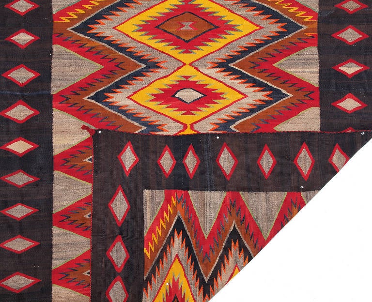 Mid-20th Century Vintage Red Mesa Rug, Navajo, circa 1930