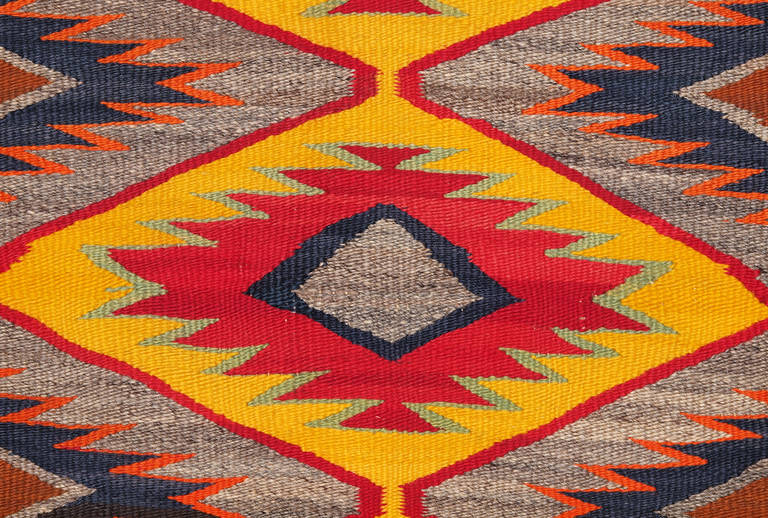 American Vintage Red Mesa Rug, Navajo, circa 1930