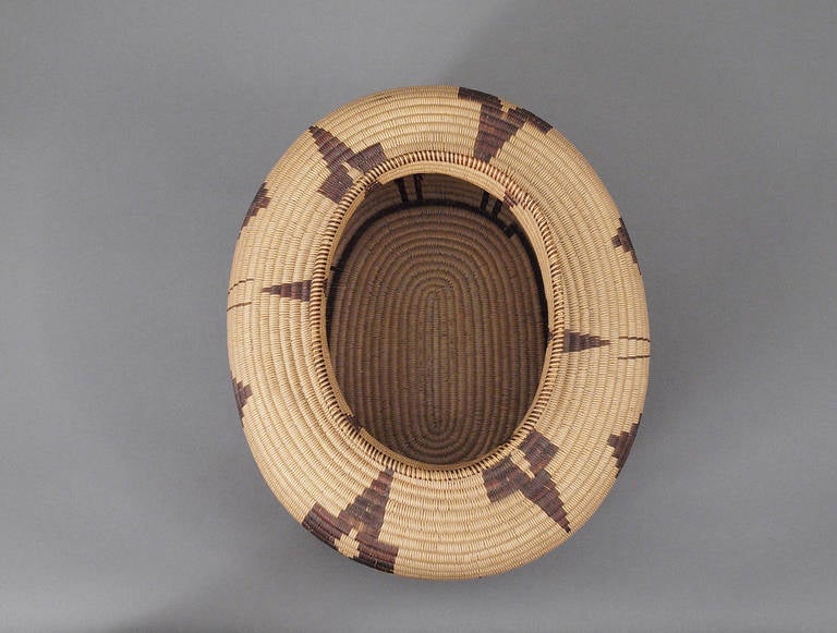 Antique Native American Basket by Panamint, 19th Century 1