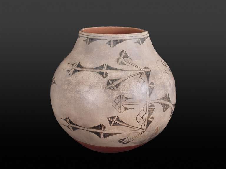American Finely Painted Cochiti Olla/Jar