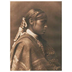 Edward S. Curtis - Sigesh (Apache Maiden) from the North American Indian Project 10