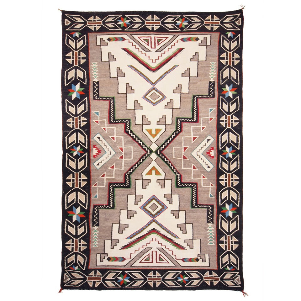 Navajo Trading Post Rug - Second Quarter of the 20th century