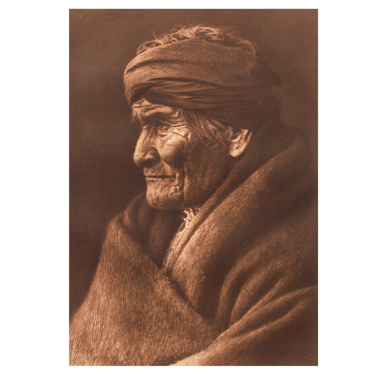 Early 20th Century Image of Geronimo by Edward S. Curtis