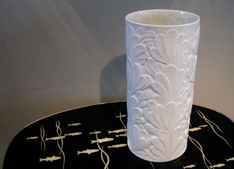 German Vase 1960, Heinrich Fuchs for Huschenreuther