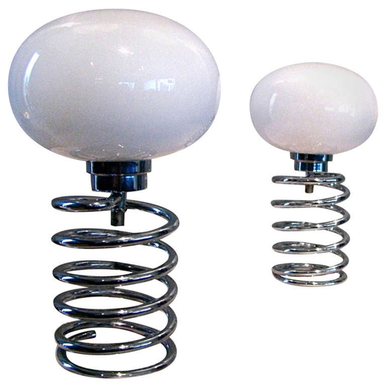 Ein Paar der deutschen Mitte des Jahrhundert Schreibtisch Lampe Ingo Maurer 1