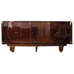 French Art Deco Sideboard Credenza Rosewood Palisander 1935