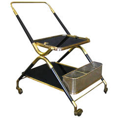 Bar Cart Cesare Lacca, Italy, 1950 2