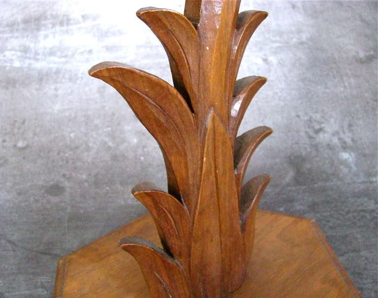 1950 Sculptural Mid Century Bird Table Teak from Denmark 4