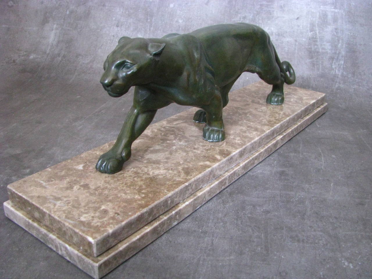 Art Deco Panther Sculpture, 1935 1