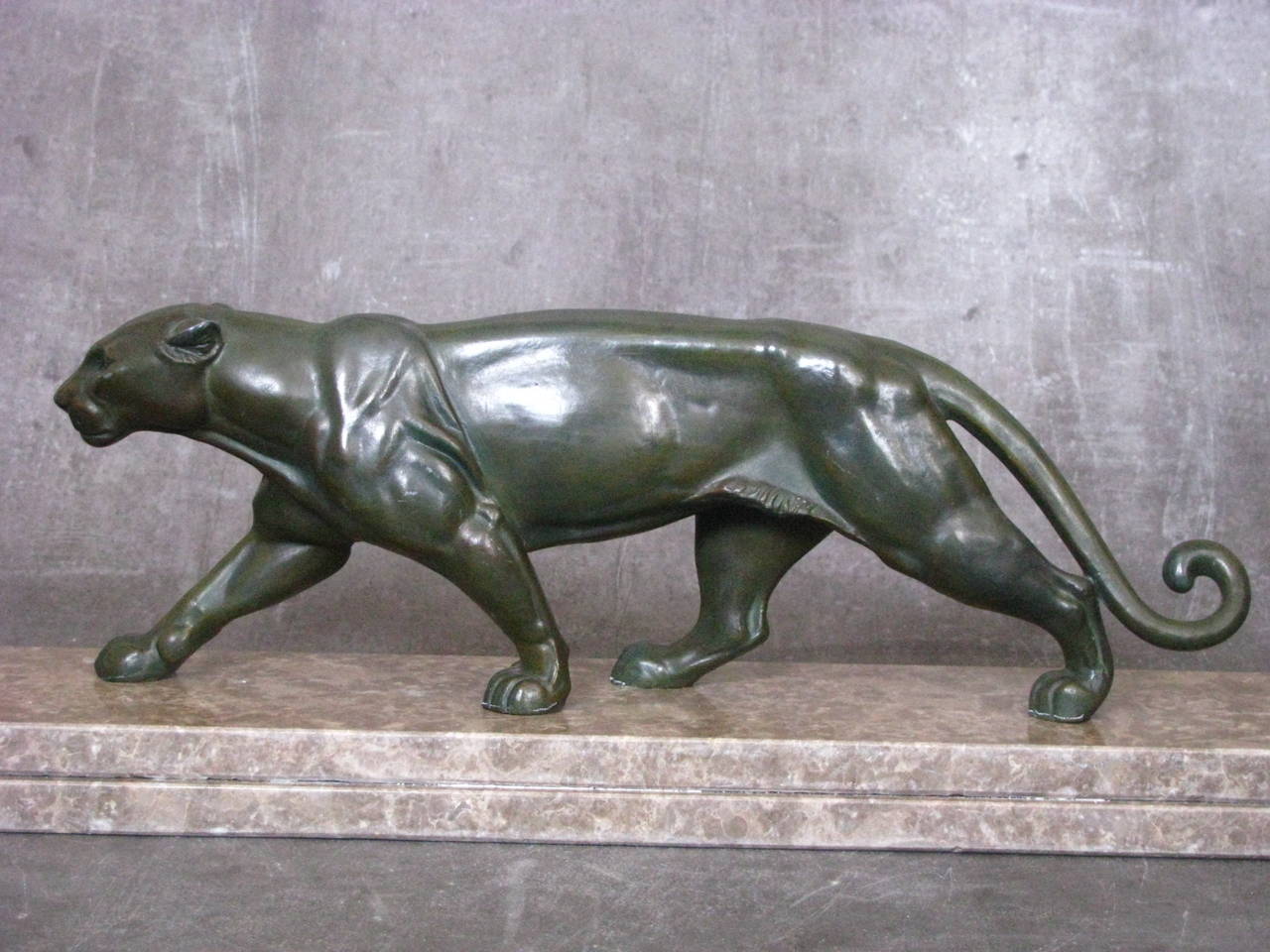 Art Deco Panther Sculpture, 1935 2
