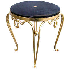 French Art Deco Side Table by Rene Prou 1925