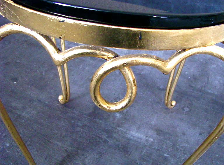 French Art Deco Side Table by Rene Prou 1925 3