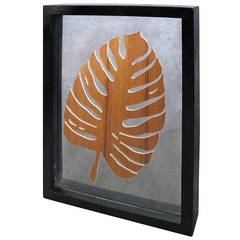 Rosewood Leaf Sculpture, Denmark, 1960s 9
