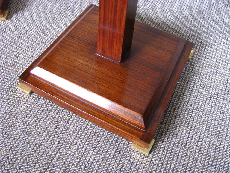 Pair of Rosewood Art Deco Side Tables  4
